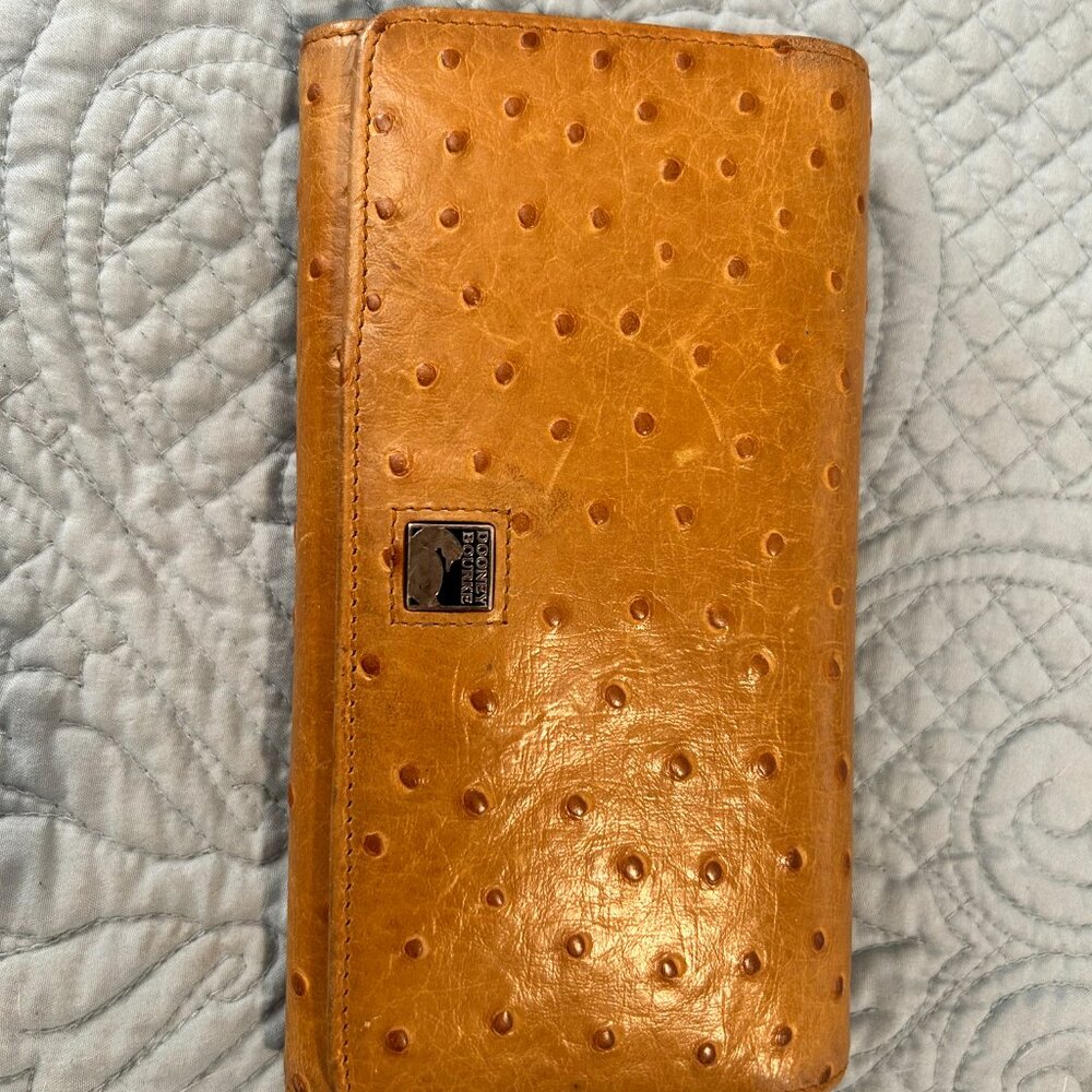Dooney & Bourke Vintage Ostrich Wallet